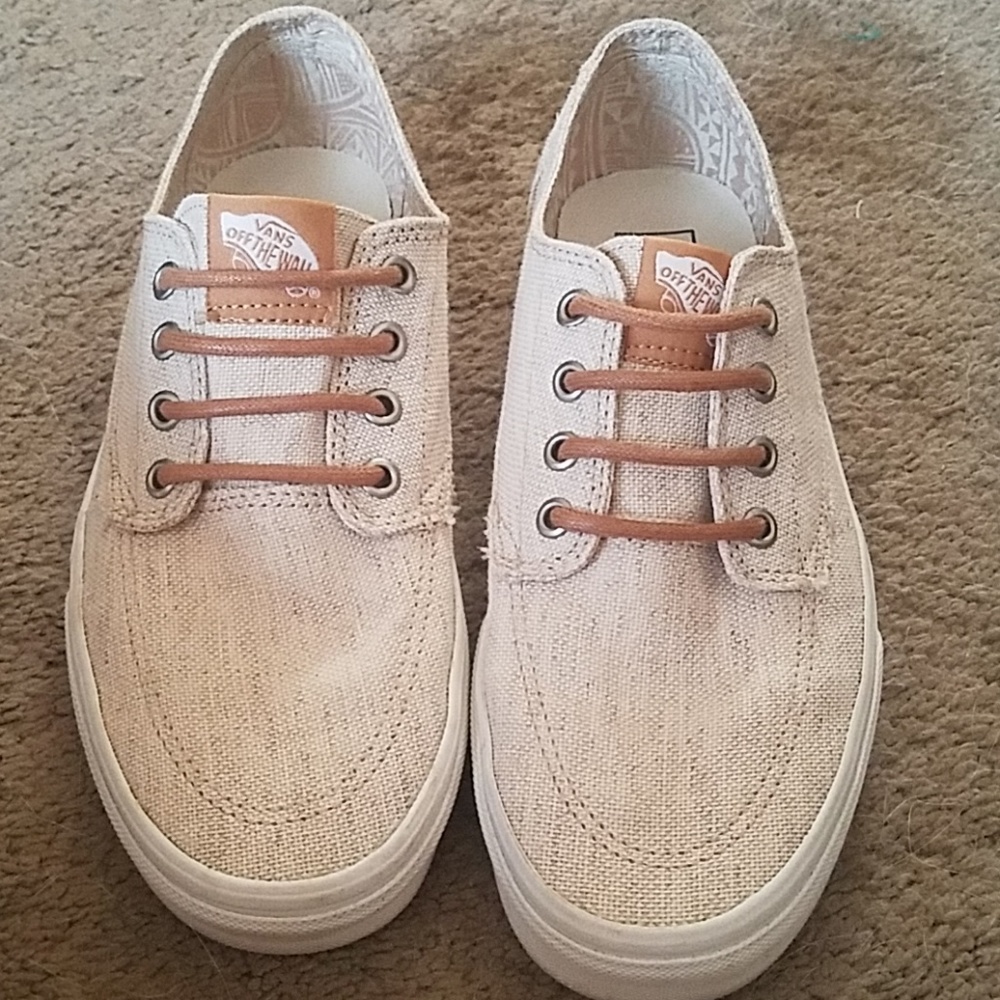 Van's canvas shoes